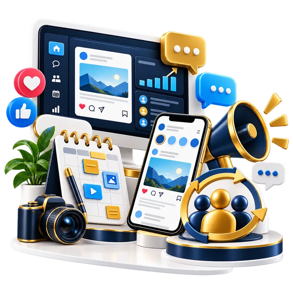 Community management illustration by Nexus