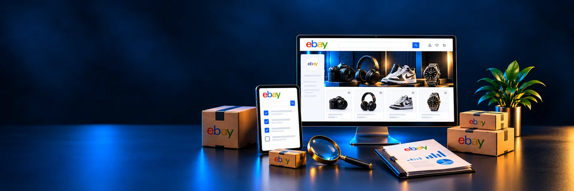 eBay store audit with checklist and reports