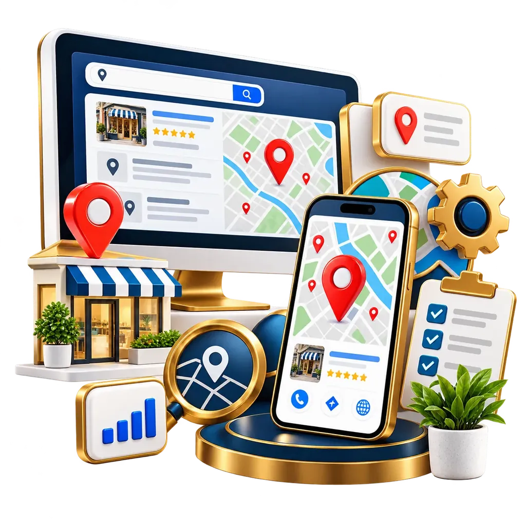 Local SEO and Google Maps illustration by Nexus