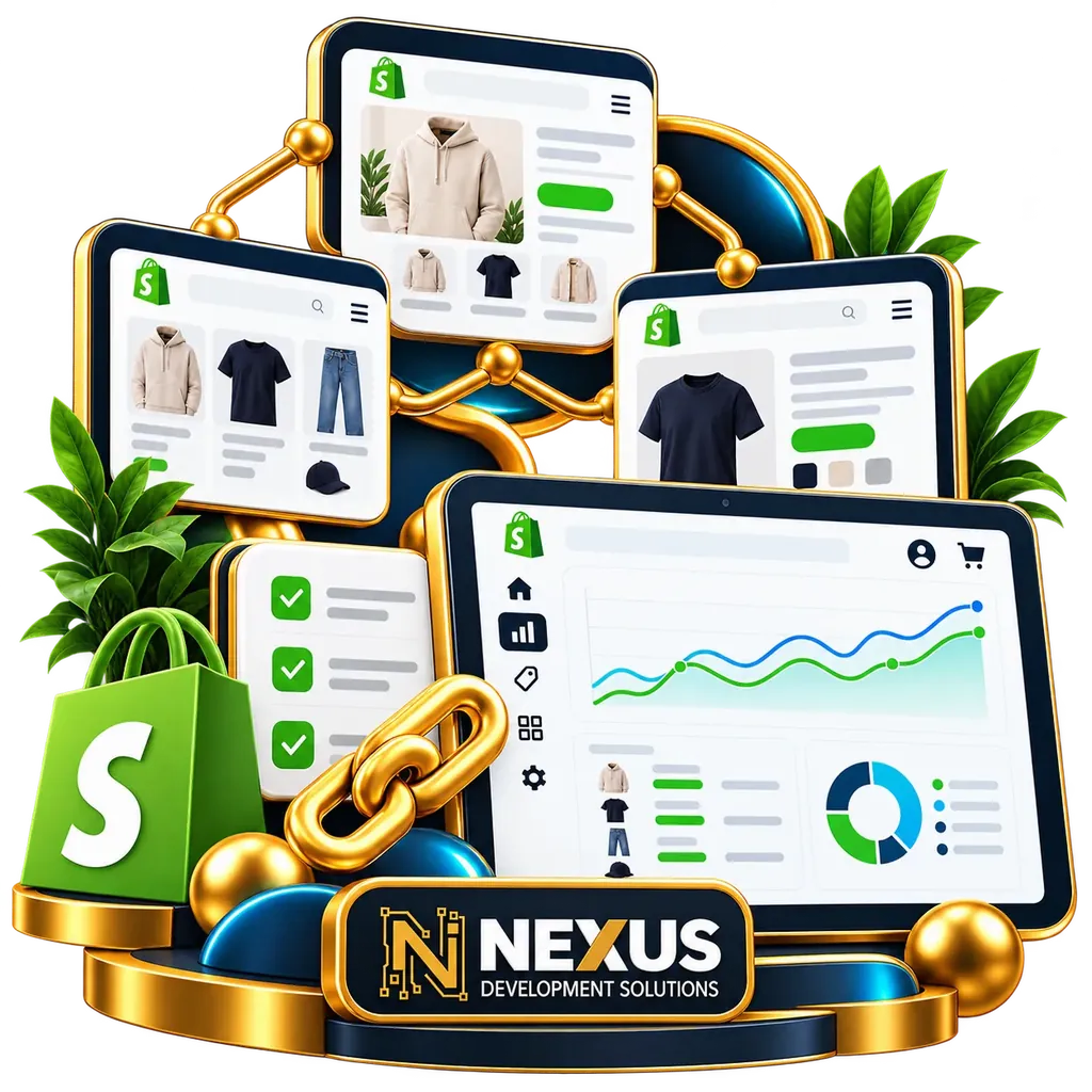Shopify SEO ranking report illustration