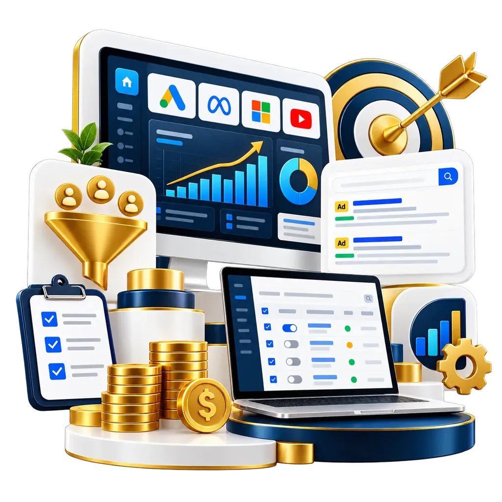 Paid ads strategy illustration by Nexus
