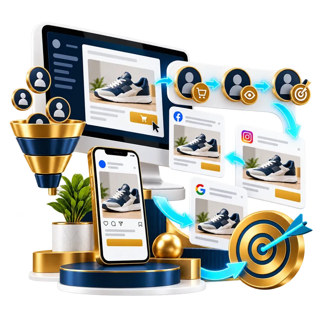 Retargeting campaigns illustration by Nexus