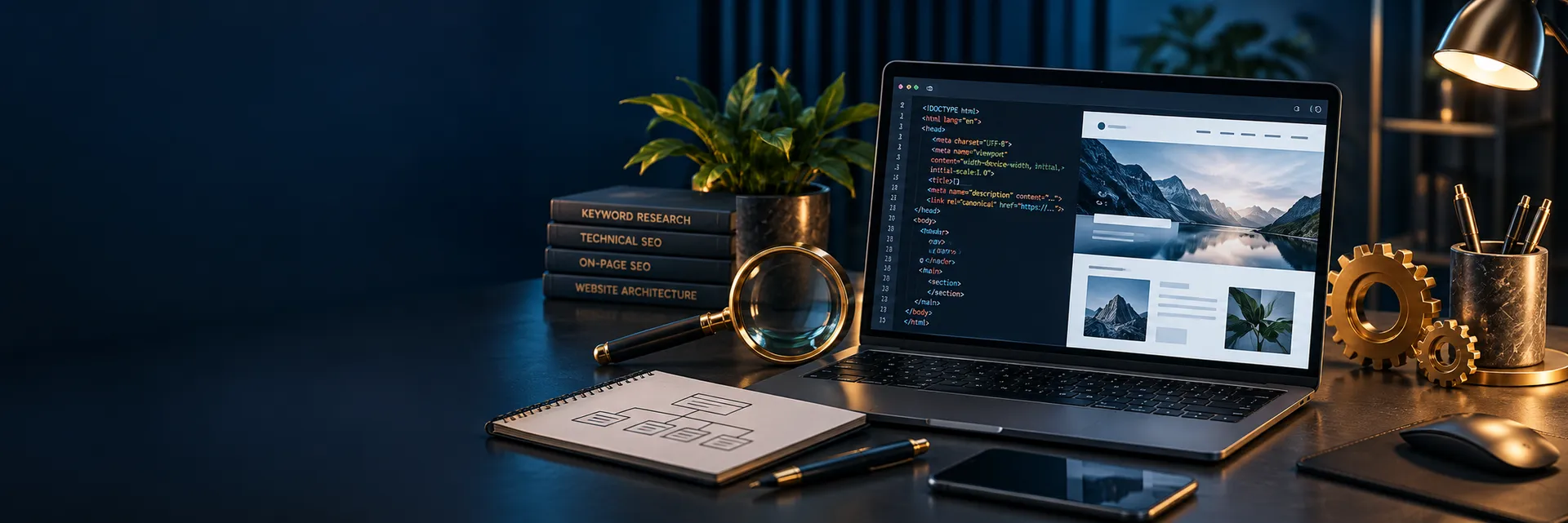 SEO-friendly website structure and search results