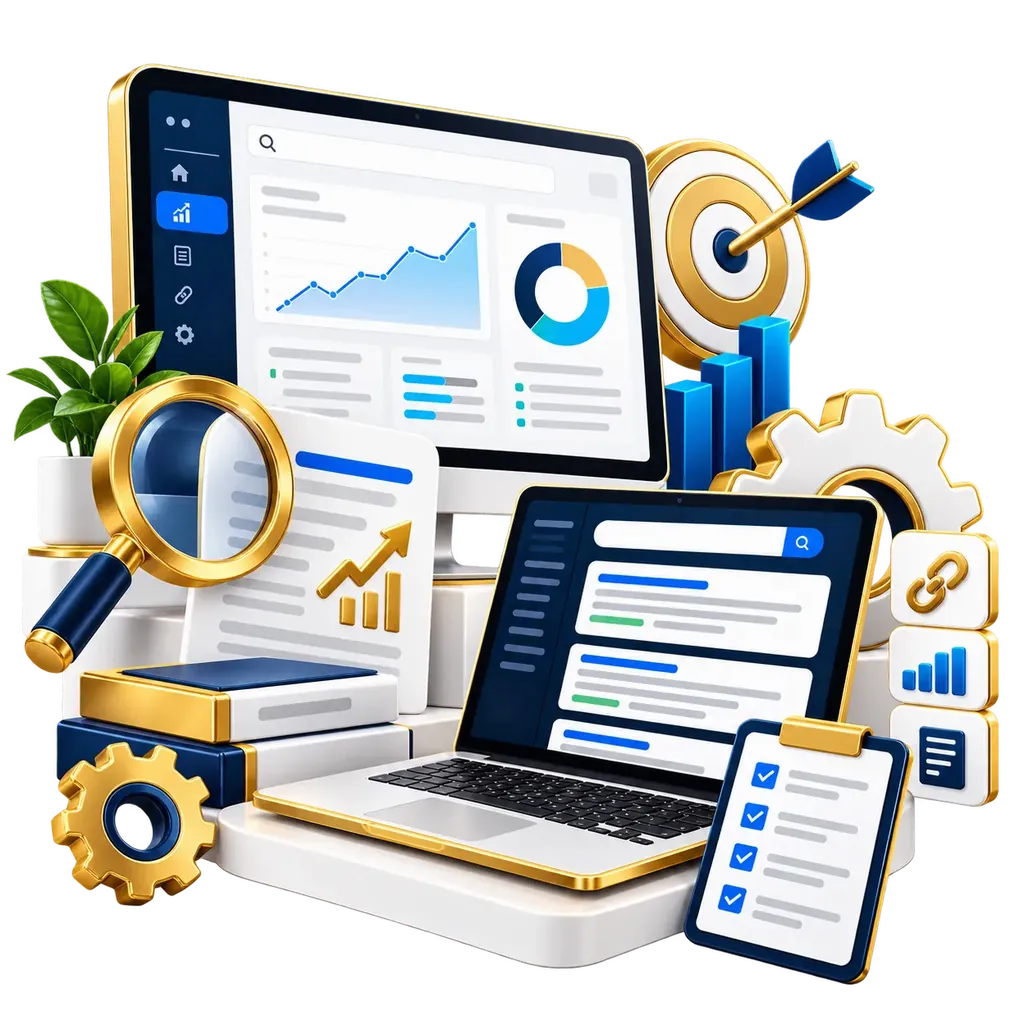 White-label SEO illustration by Nexus Development Solutions